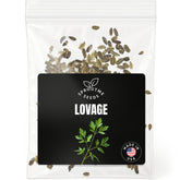 SproutMe Seeds Lovage seeds packaging for simple home sowing.