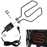 Squirrel Wood Artware 1650W heating element for electric smokers delivering faster heat and steadier temps.