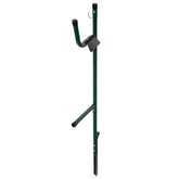 Stalwart water hose holder on a stake keeps hoses neatly stored and ready for use