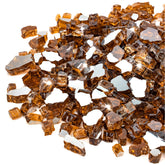 Stanbroil 10lb copper reflective fire glass bottle for robust heat resistance and stylish glow.