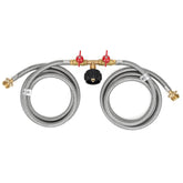 Stanbroil 5ft stainless braided propane hose ready for flexible outdoor use