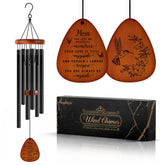 SteadStyle memorial wind chime in window provides daily remembrance with soothing tones.