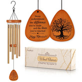 SteadStyle retirement wind chime in gift box for celebrating a milestone.