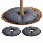 SteadySpring 24-inch tree mat front view shows consistent moisture delivery for root balls.