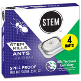STEM Liquid Ant Bait activation film removed, ready for spill-free placement.