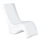 Step2 Vero Chair Tall poolside relaxation in fade-resistant resin.