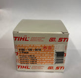 Stihl 0618 OEM carburetor close-up in silver, ready for replacement.