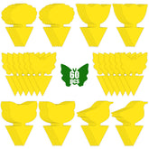 Stingmon fruit fly trap yellow indoor traps attract flying pests for indoor use.