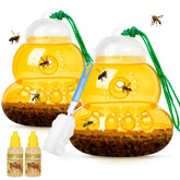 Stingmon wasp trap outdoors hanging set attracts wasps and protects outdoor spaces
