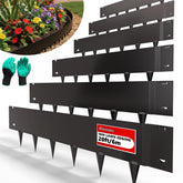 Stirlingear 40x10 panel edging provides a durable garden border for crisp lawn lines.