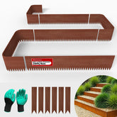 Stirlingear corten steel landscape edging 6-pack for durable borders