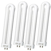 Stitokg 4-pin G24q bulb pack front view for quick replacement.