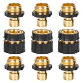 STYDDI garden hose quick connect with water stop for seamless attachment switching.