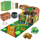 succulentlovers Leprechaun Trap Kit box components for DIY crafts and festive decor.