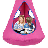 SUCHDECO Kids Nest Swing Seat demonstrates sturdy, secure seating for imaginative play.
