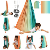 Suchdeco Sensory Swing cocoon design offers hug-like security for kids.