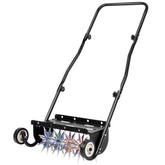 Suchtale 18-Inch aerator star-tine close-up penetrates soil for roots