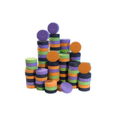 SUCOHANS 72-pack cloning collars for hydroponics, fits 2-inch net pots for easy cloning.