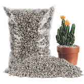 Sukh horticultural pumice stone bag enhances ready-to-use soil improvement.