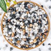 Sukh mixed color pebbles for succulents enhance drainage and visuals