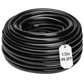 Sulataya 1/2 inch drip tubing rolled for flexible irrigation layouts.