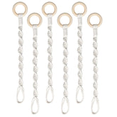 SUMERSHA macrame plant hanger extender 6-pack setup for versatile layouts.