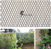Sumery Nature Willow Trellis expanded to 36x92 inches for plant support.