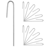 SUMGROW drip stakes overview show durable galvanized steel for irrigation stability.
