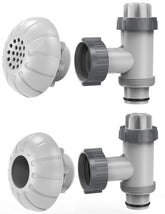 SUMMERBUDDY plunger valve pair ready for flexible flow control during filter changes