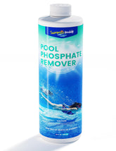 SUMMERBUDDY Pool Phosphate Remover bottle shown for easy, effective pool treatment.