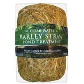 Summit Clear-Water Barley Straw bale packaging showcases easy setup for ponds.