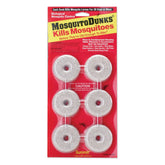 Summit Mosquito Dunks BTI bacteria for safe larvae control in standing water.