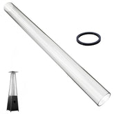 SUMNEW patio heater glass tube 49.5-inch height for steady outdoor warmth