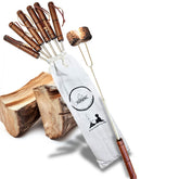 SUMPRI Smores sticks extendable for safe, even campfire roasting.