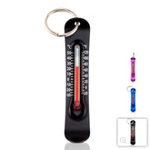 Sun Company Brrr-ometer front view, compact snowsport thermometer