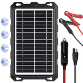 SUNAPEX solar panel window mount for portable charging on the go.