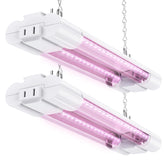 Sunco 1ft Grow Light LED full-spectrum front view for compact seed starting setups.