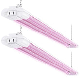 Sunco 3ft grow light full spectrum over seedling tray supports early growth