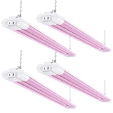 Sunco Lighting 3ft grow light provides full spectrum for healthy seed starting and seedlings.