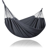 SUNCREAT hammock close-up showing durable eco-friendly fabric for outdoor camping