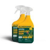 SUNDAY Dandelion Doom bottle pour for quick spot-treatment of lawn weeds