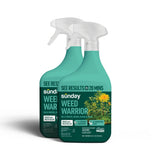 Sunday Weed Warrior 32oz bottle front view for quick spot treatment of weeds