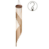 SuninYo memorial wind chimes 36-inch outdoors create a calming garden ambiance.