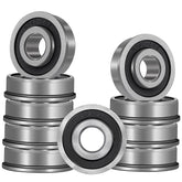 Sunluway flanged ball bearing for 5-8-in x 1-3-8-in x 1-2-in dimensions, smooth rotation