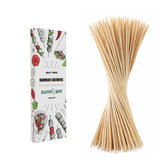 Sunnyam 150pcs 12inch bamboo skewers for grilling with sturdy 4mm diameter