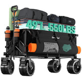 SUNNYFEEL foldable wagon with big wheels for beach transport