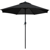 Sunnyglade 9ft patio umbrella open over table for shade