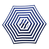 Sunnyglade blue and white canopy for 7.5 ft umbrellas with stable shade