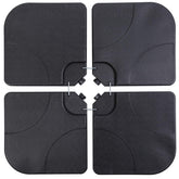 Sunnyglade umbrella base square plates assembly provides stable cantilever support