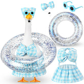 Sunnymove bikini porch goose blue plaid ready to brighten your garden